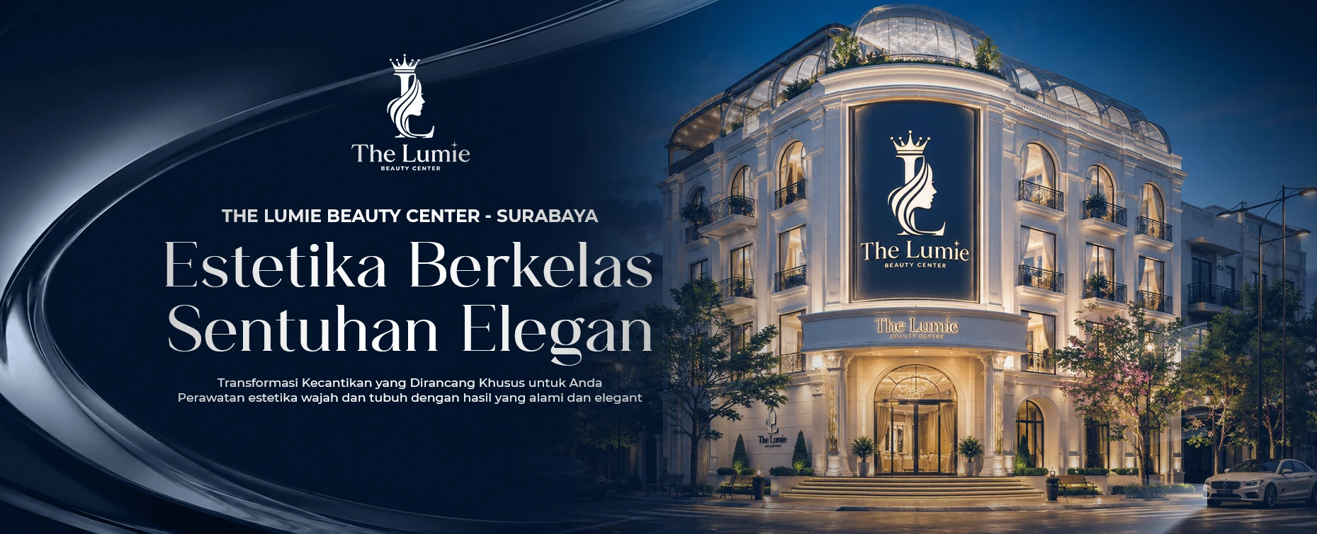 The Lumie Beauty Center Surabaya, estetika berkelas dengan sentuhan elegan