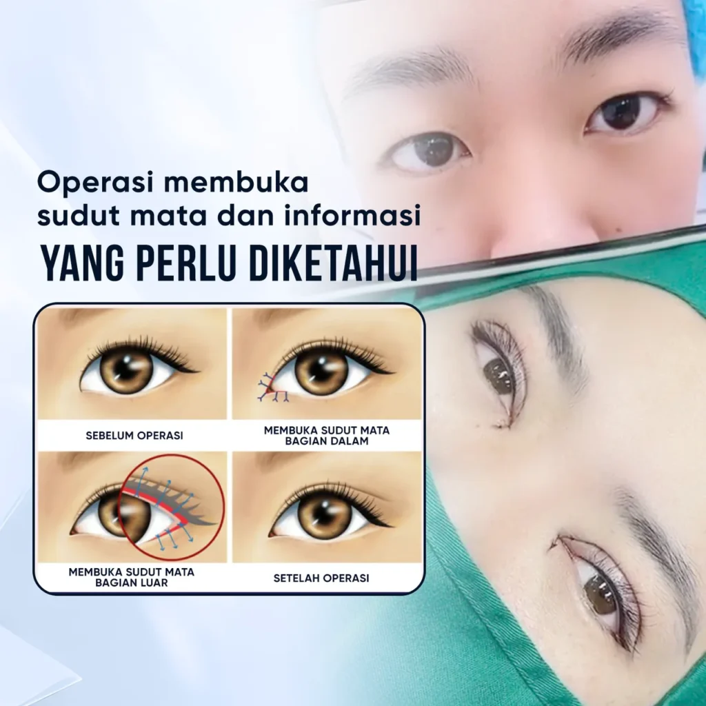 Ilustrasi Tata Bentuk Kelopak Mata Ganda – Transformasi Mata Indah & Alami dari The Lumie Beauty Center