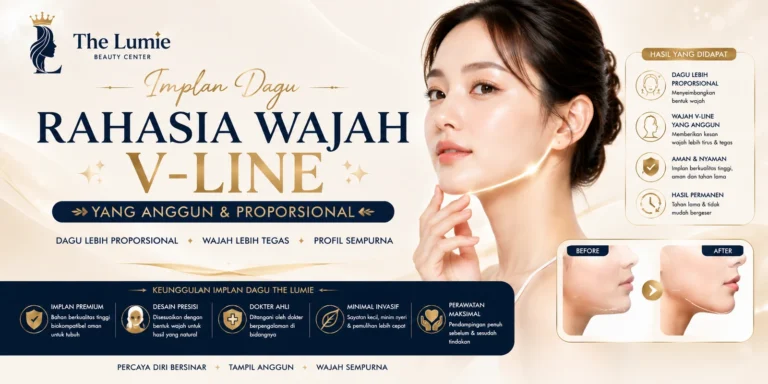 Ilustrasi Implan Dagu – Rahasia Wajah V-Line yang Anggun dari The Lumie Beauty Center
